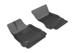 3D MAXpider - MAXpider L1MB00611509 Kagu Floor Mat Front Black for 10-13 Mercedes S Class - Image 1