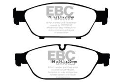 EBC Brakes - EBC Brakes DP42086R Yellowstuff Street & Track Brake Pads - Image 1