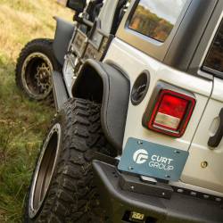 ARIES - ARIES 2500203 Textured Black Aluminum Rear Fender Flares for 18-26 Wrangler JL - Image 3