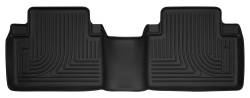 Husky Liners - Husky Liner X-act Contour 2nd Row Floor Liners Black for Rogue 52481 - Image 1