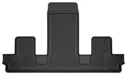 Husky Liners - Husky Liner X-act Contour 3rd Row Floor Liners Black Traverse/Acadia 52951 - Image 1