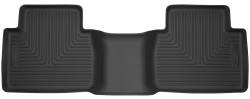 Husky Liners - Husky Liner X-act Contour 2nd Row Floor Liners Black for Toyota Camry 52841 - Image 1