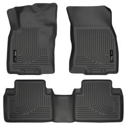 Husky Liners - Husky Liner Weatherbeater Front/Rear Floor Liners Black for Rogue 98671 - Image 1