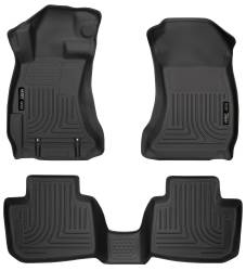 Husky Liners - Husky Liner Weatherbeater Front/Rear Floor Liners Black for Impreza 99801 - Image 1