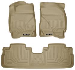 Husky Liners - Husky Liner Weatherbeater Front/Rear Floor Liners Tan Ford Escape 98353 - Image 1