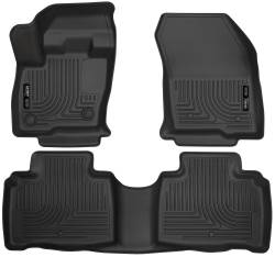 Husky Liners - Husky Liner Weatherbeater Front/Rear Floor Liners Black Lincoln MKX 99311 - Image 1
