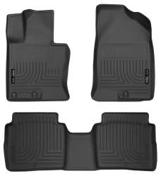 Husky Liners - Husky Liner Weatherbeater Front/Rear Floor Liners Black for Kia Optima 99691 - Image 1