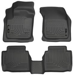 Husky Liners - Husky Liner Weatherbeater Front/Rear Floor Liners Black Ford Fusion 99751 - Image 1