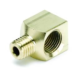 AutoMeter - AutoMeter 3272 90-DEG 1/8" NPTF Female Fitting for Mechanical Pressure Gauges - Image 1