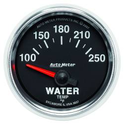 AutoMeter - AutoMeter 3837 Air Core GS Water Temperature Gauge 100-250-DEG F 2-1/16" - Image 1