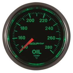 AutoMeter - AutoMeter 3856-Gauge Oil Temp 2-1/16" 140-280F Digital Stepper Motor GS - Image 4