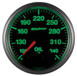 AutoMeter - AutoMeter 5640 Elite Series Oil Temp Gauge 100-340 -DEG F 2-1/16" Stepper Motor - Image 4