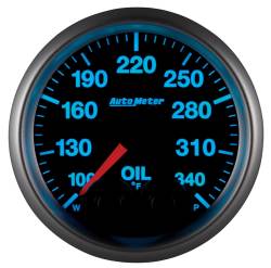 AutoMeter - AutoMeter 5640 Elite Series Oil Temp Gauge 100-340 -DEG F 2-1/16" Stepper Motor - Image 3