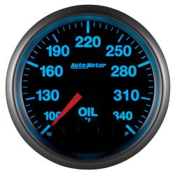AutoMeter - AutoMeter 5640 Elite Series Oil Temp Gauge 100-340 -DEG F 2-1/16" Stepper Motor - Image 2