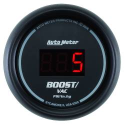 AutoMeter - AutoMeter 6359 Sport-Comp Boost/Vacuum Gauge 30" HG/30PSI 2-1/16" - Image 1