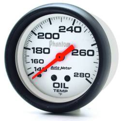 AutoMeter - AutoMeter 5841 Phantom Oil Temperature Gauge 2-5/8" Full Sweep - Image 1