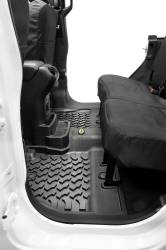 Bestop - Bestop 51515-01 Rear Seat Floor Liner Set Black for 18+ Jeep Wrangler JL 4DR - Image 1