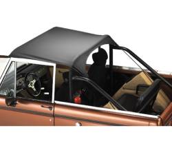 Bestop - Bestop 52540-01 Traditional Bikini Top Black Crush for 64-84 Land Cruiser - Image 1