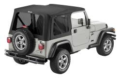 Bestop - Bestop 79139-01 Replace-A-Top w/o Hardware Black Sailcloth for 97-02 Wrangler TJ - Image 1