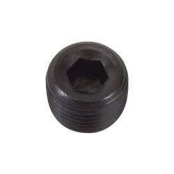 Edelbrock - Edelbrock 9126 Performer Series Socket Head Pipe Plugs 1/2" Single Black - Image 1