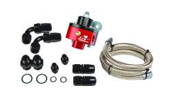Aeromotive Fuel System - Aeromotive 17120 Single Carb Fuel Pressure Regulator Kit - Image 1