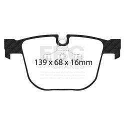 EBC Brakes - EBC Brakes DP51451NDX Bluestuff NDX Full Race Brake Pads - Image 3