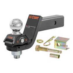 CURT - CURT 45143 RockerBall Adjustable Cushion Hitch Ball Mount - Image 1