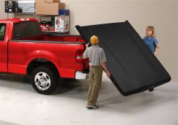RealTruck Undercover - Undercover UC4118 ELITE Hinged ABS Tonneau Cover for Toyota Tundra 5.5' Black - Image 4