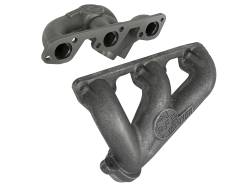 aFe Power - aFe Power 46-40114 Ductile Iron Ported Exhaust Manifolds for 07-11 Wrangler 3.8 - Image 2