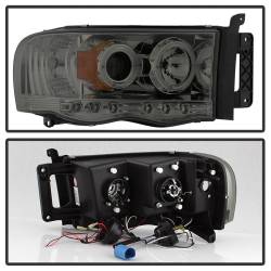 Spyder Auto - Spyder Auto 5009999 LED Halo Projector Headlights Chrome/Smoked - Image 3