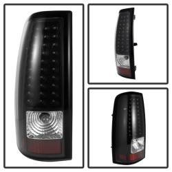Spyder Auto - xTune Auto 5008763 Black LED Tail Lights for 03-06 Chevy Silverado 1500/2500 - Image 2