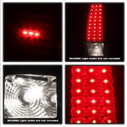 Spyder Auto - xTune Auto 5008763 Black LED Tail Lights for 03-06 Chevy Silverado 1500/2500 - Image 5