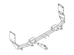 Blue Ox - Blue Ox BX2199 Tow Bar Base Plate for 08-11 Ford Focus Manual Transmission - Image 1