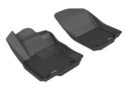 3D MAXpider - MAXpider L1MB02911509 Kagu Floor Mat Front Black Mercedes ML Class - Image 1