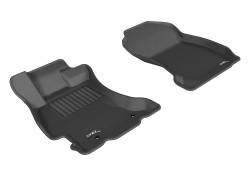 3D MAXpider - MAXpider L1SB00911509 Kagu Floor Mat Front Black - Image 1