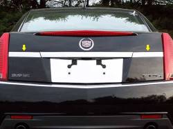 Quality Automotive Accessories - Quality Automotive LB48250 License Plate Bezel 08-13 Cadillac CTS - Image 1