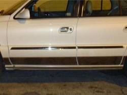 Quality Automotive Accessories - QAA TH38610 Stainless Rocker Panel Trim 8Pc for 98-04 Lincoln Continental - Image 1