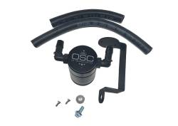 J&L Oil Separator Co - J&L Oil Separator 3.0 Passenger Side Mounted Oil Separator Black 3061P-B - Image 1
