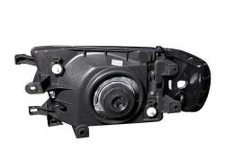 Anzo USA - Anzo USA Black Crystal Headlight Set w/Corners for 4Runner 111077 - Image 2