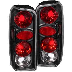 Anzo USA - Anzo USA Black Euro Clear Lens Taillight Set for Cherokee XJ 211103 - Image 1