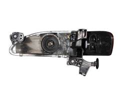 Anzo USA - Anzo USA Black Crystal Headlight Set w/Corners for Corolla 121131 - Image 2