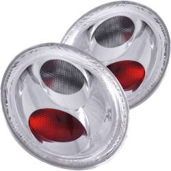 Anzo USA - Anzo USA Chrome Euro Clear Lens Taillight Set for VW Beetle 221118 - Image 1