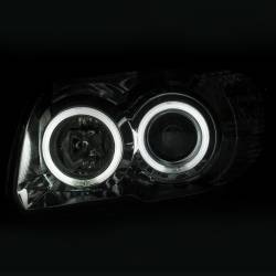 Anzo USA - Anzo USA Projector Headlight Set w/CCFL Halo Chrome for 4Runner 111321 - Image 3