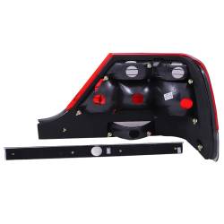 Anzo USA - Anzo USA Chrome Euro Red/Clear Lens Taillight Set Mercedes S-Class 221153 - Image 2
