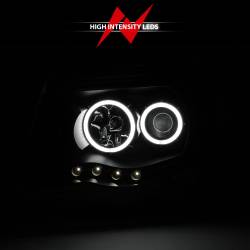 Anzo USA - Anzo USA Projector Headlight Set w/CCFL Halo Black for Tacoma 121282 - Image 6