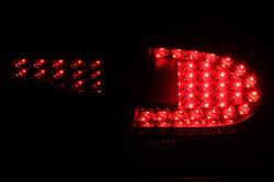 Anzo USA - Anzo USA Black LED Clear Lens Taillight Set Honda Civic Sedan 321152 - Image 3