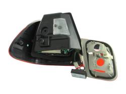 Anzo USA - Anzo USA 321123 Chrome LED Taillight Set Red/Smoke Lens 02-05 BMW 3-Series Sedan - Image 2
