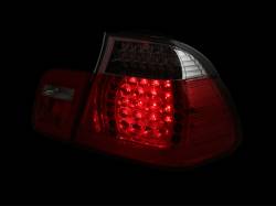 Anzo USA - Anzo USA 321096 Chrome LED Red/Clear Lens Taillight Set for BMW 3-Series Sedan - Image 3