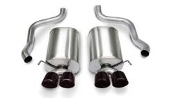 Corsa Performance - Corsa Performance 21009BLK Sport Axle-Back Exhaust System for 05-08 Corvette - Image 1