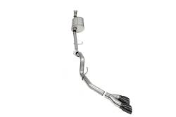 Corsa Performance - Corsa Perf 21157BLK 3.0" Cat-Back Single Side Exit Blk 21-24 F150 V8 145.4" WB - Image 1